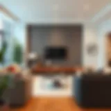 Modern Living Room Design Elegant living room setup showcasing modern furniture