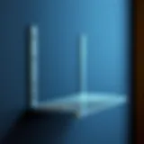 Elegant wire shelf bracket showcasing sturdy design