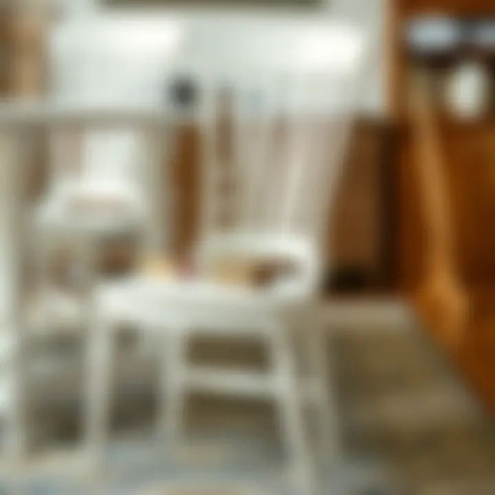 Tools for Maintaining Pristine White Dining Chairs Maintenance tools for keeping white dining chairs pristine