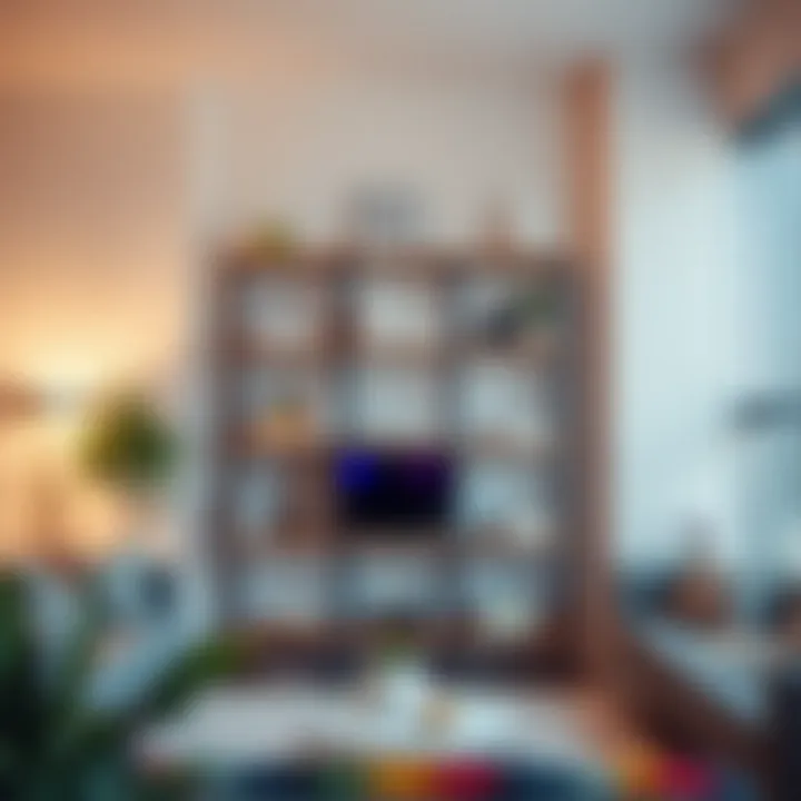 Kallax Shelves Showcasing Creative Organization Kallax shelves showcasing creative organization