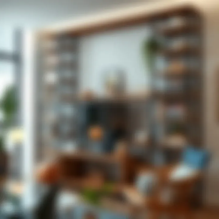 Customized Kallax Shelving for Unique Spaces Customized Kallax shelving for unique spaces