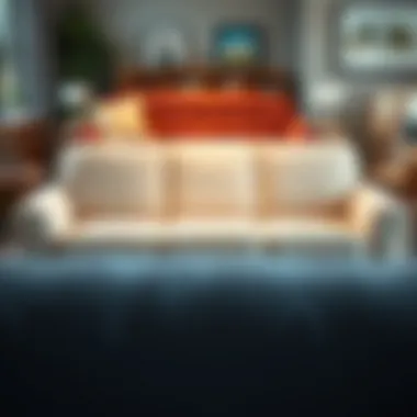 Variety of Stylish Three-Seat Sofa Covers Displayed Variety of stylish three-seat sofa covers displayed