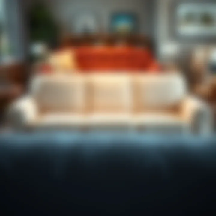 Variety of Stylish Three-Seat Sofa Covers Displayed Variety of stylish three-seat sofa covers displayed