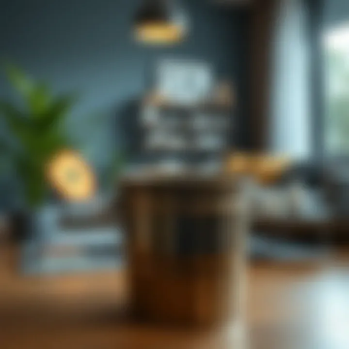 Integrating Metal Storage in Modern Decor Metal storage container in a modern living space