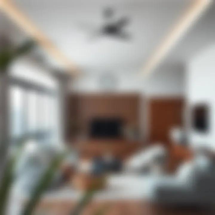 Open Concept Living Room Modern living room with open space design