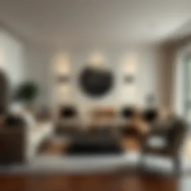 Contemporary Living Room Trends Trendy living room showcasing contemporary decor