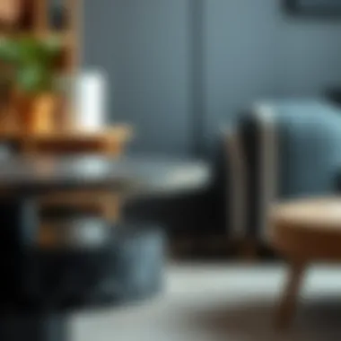 Material Choices: The Foundation of Design Close-up of materials used in a stylish 3 feet high table