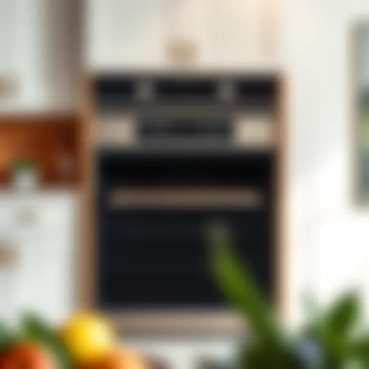 Innovative almost new oven showcased in a modern kitchen