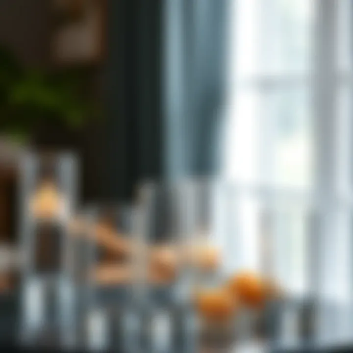 A collection of high-quality glass cylinder candle holders in various sizes