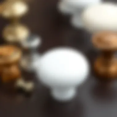 Variety of styles for two-screw cabinet knobs