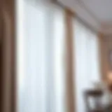 Elegant curtain rod suitable for long windows