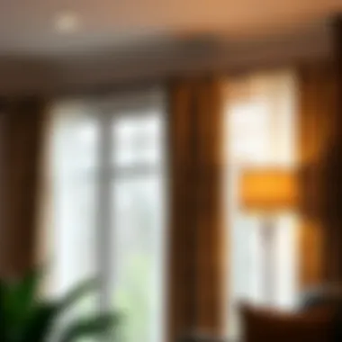 Installation guide for curtain rods on long windows