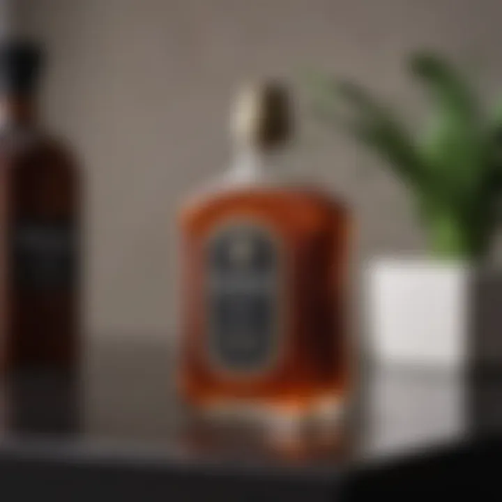 Bottle of Kevian leather cleaner showcasing its unique design