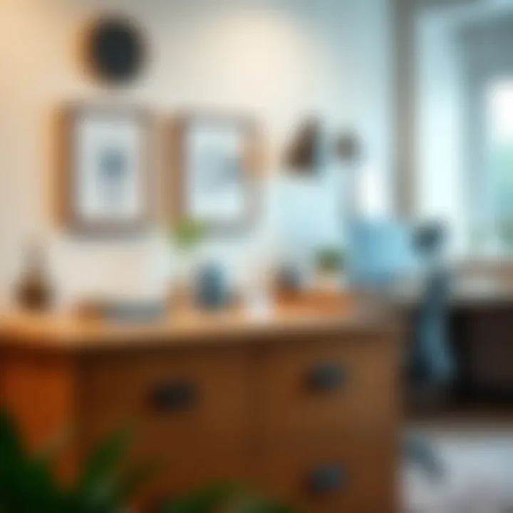 Integrating Oak Filing Drawers into Home Decor Stylish oak filing drawers enhancing a home office