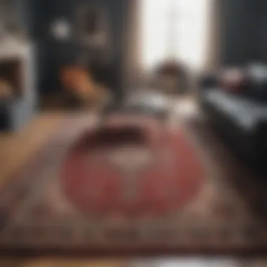 Strategic Rug Placement in Interiors Guidelines for rug placement in interior design