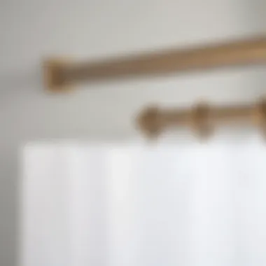 Materials used in 3 inch shower curtain rings including metal and plastic