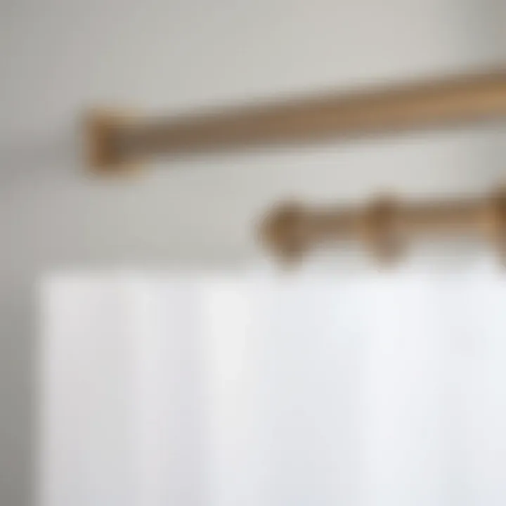 Materials used in 3 inch shower curtain rings including metal and plastic