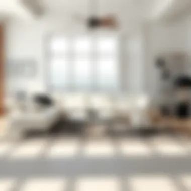 Versatile white leather sectional arranged in various styles