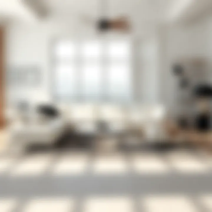 Versatile white leather sectional arranged in various styles