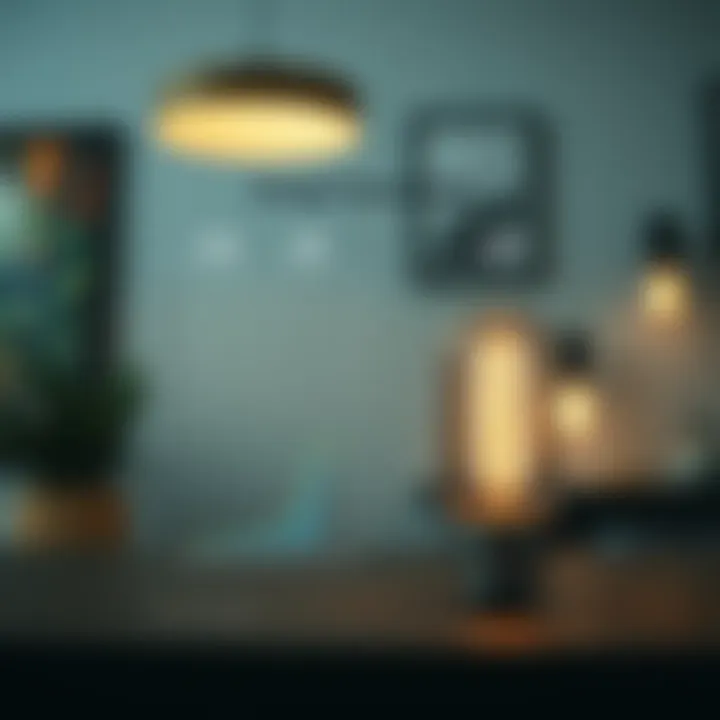 Comparison chart of energy consumption between traditional and LED bulbs