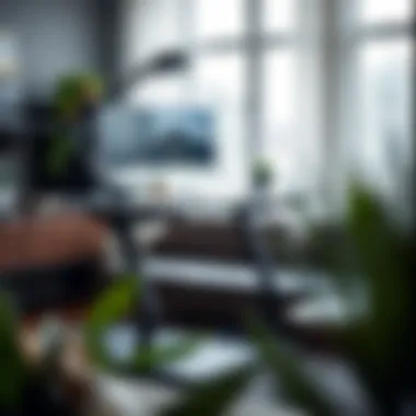 Ergonomic features of a standing desk promoting health and productivity