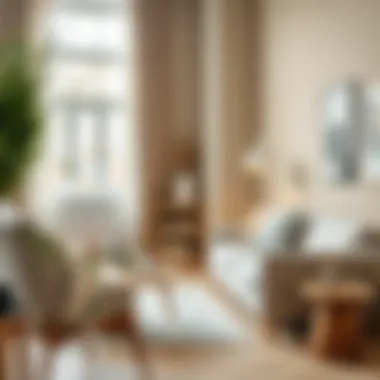 Sustainable materials used in Scandinavian design, highlighting eco-friendliness