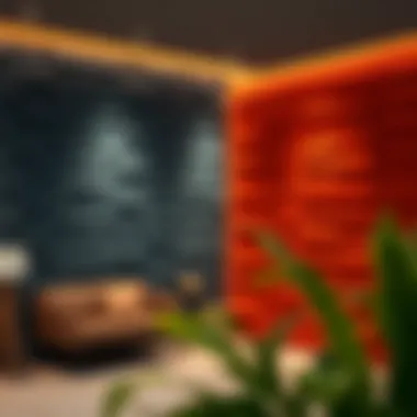 Innovative Sound Cushion Wall Design Innovative sound cushion wall design showcasing texture and layering