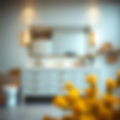 Elegant design showcasing the Madison 72 vanity in a modern bathroom setting