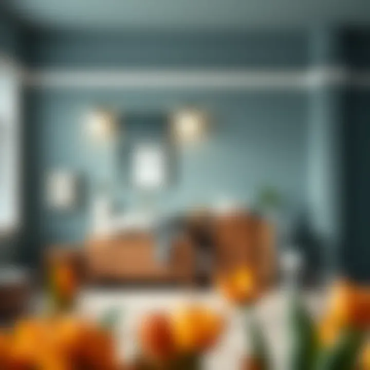 Functional Layout and Storage of Madison 72 Vanity Functional layout highlighting storage features of the Madison 72 vanity