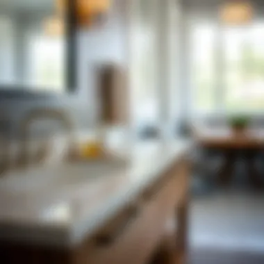 High-Quality Materials of Madison 72 Vanity Close-up of the high-quality materials used in the Madison 72 vanity