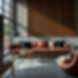 Elegant sofa design utilizing the 15 by 15 frame