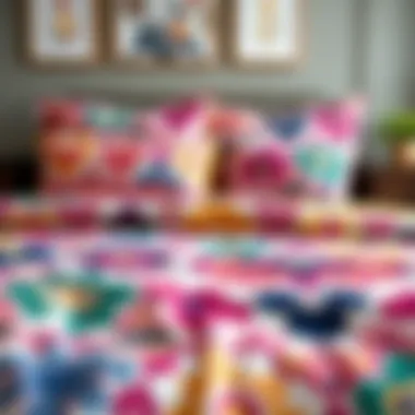 Colorful Patterns in King Size Bedding Colorful patterns in king size bedding