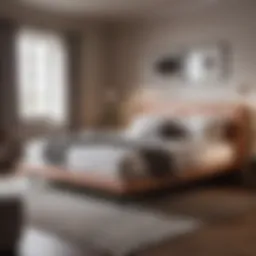 Stylish design of the Hanna Guest Bed in a cozy living room setting