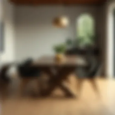 Sustainability in Dining Table Design Sustainable materials used in dining table construction