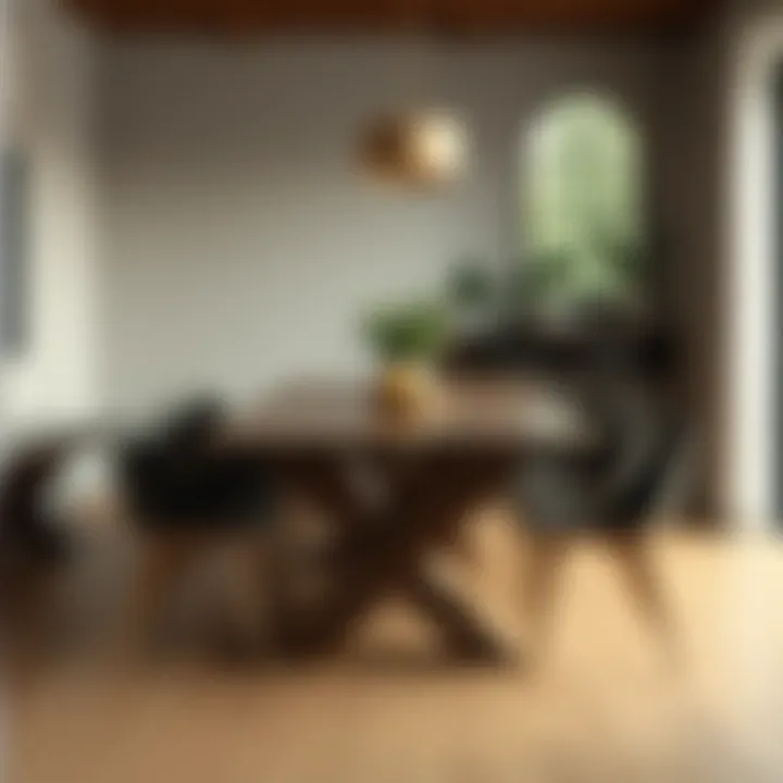 Sustainability in Dining Table Design Sustainable materials used in dining table construction