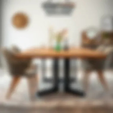 Diverse Styles of American-Made Dining Tables Variety of styles in American-made dining tables