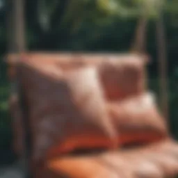Luxurious cushion fabrics for outdoor swings