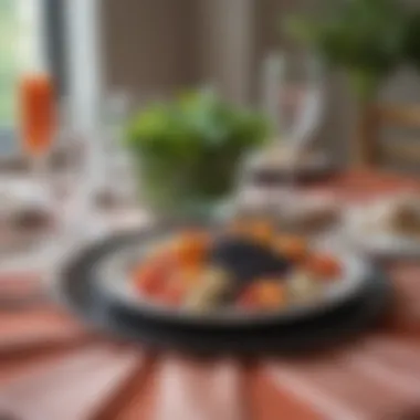 Color palette for harmonizing table decor