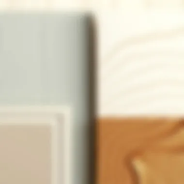 Close-up view of wallboard material composition