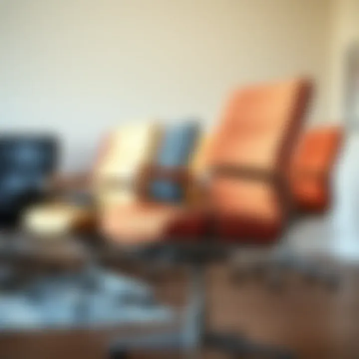 Material Variety for Wheel-less Swivel Chairs Material options for swivel desk chairs without wheels