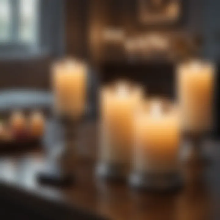 Safety features of flameless candles, including remote control and timer settings