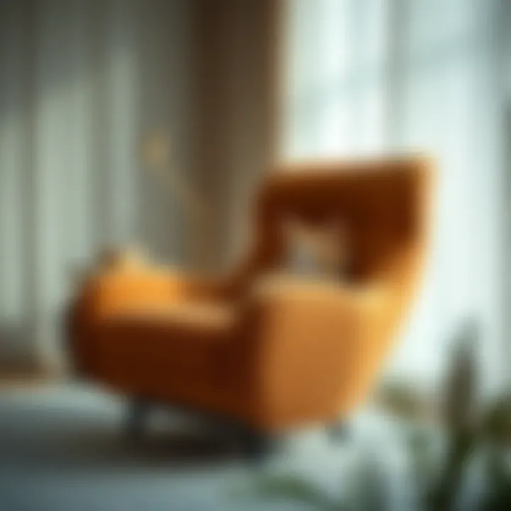 Cozy Ergonomic Armchair for Rest Cozy armchair with ergonomic design features