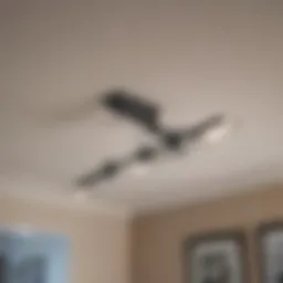 Different types of ceiling light brackets showcasing various designs.