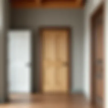 Variety of materials for 36x84 doors