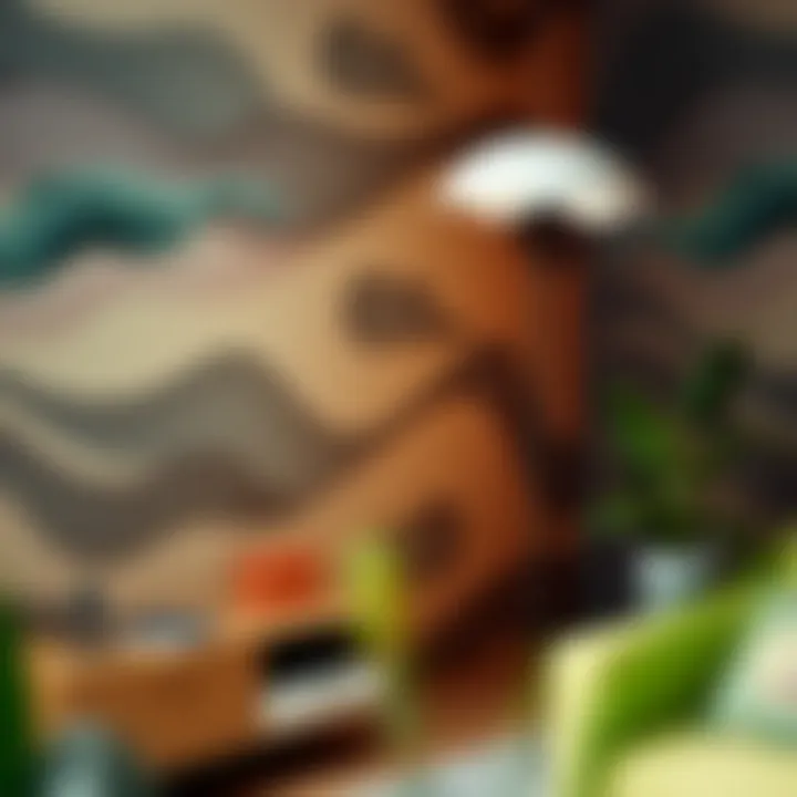 Thematic Wallpaper Choices for Personalization Thematic wallpaper examples showcasing different aesthetics