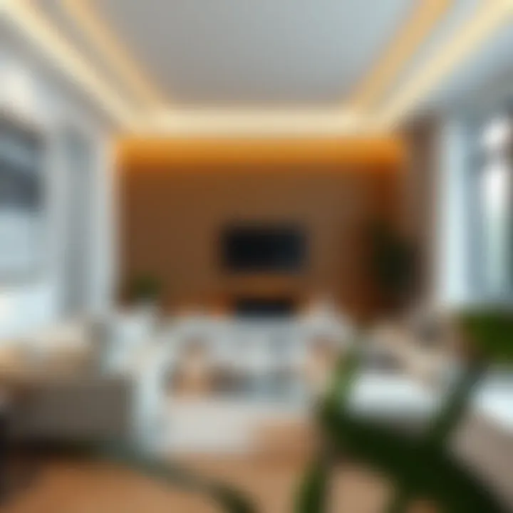 Effective Space Utilization in Design A beautifully rendered virtual room demonstrating effective space utilization.