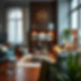 Affordable Living Room Aesthetics Charming living room setup with budget-friendly furniture