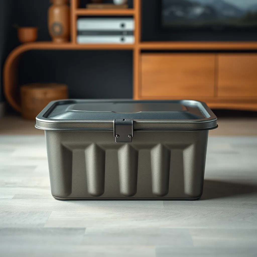 Exploring Metal Storage Containers with Lids