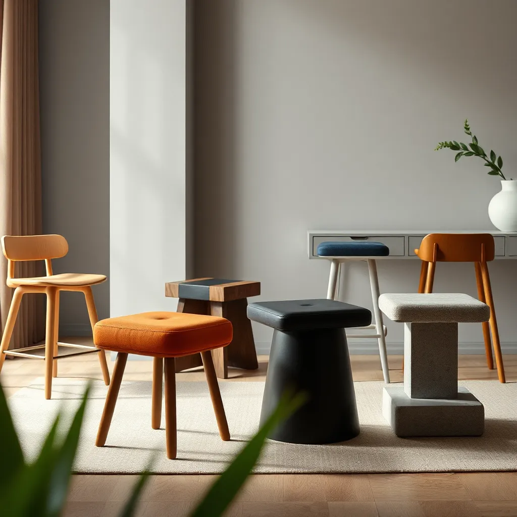 Exploring Square Stool Chairs: Design and Functionality