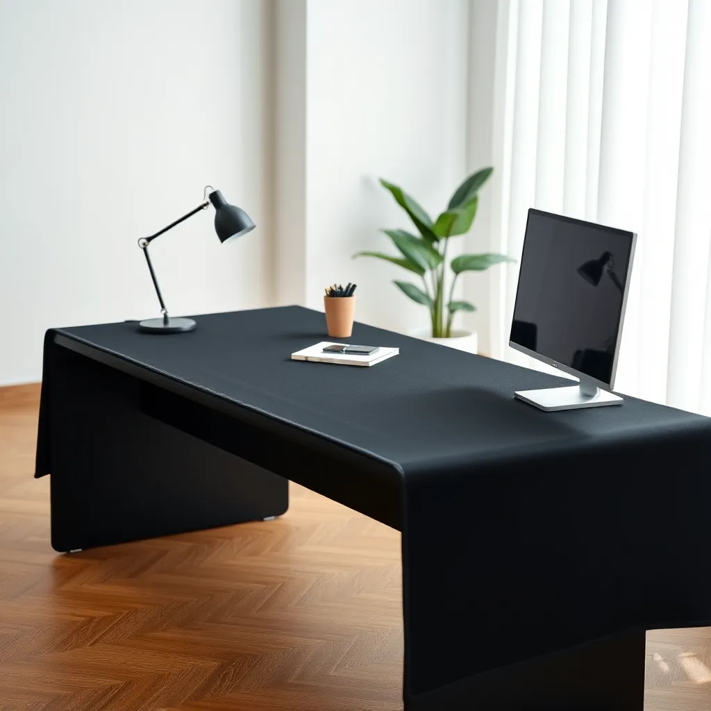 Exploring the Utility and Aesthetic of Black Desk Covers